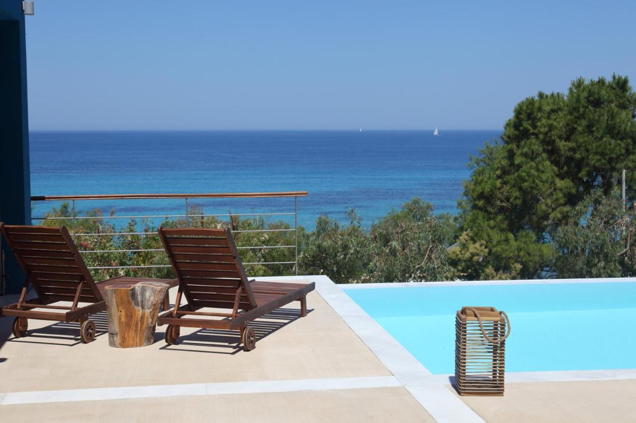 Capro - Milos Bay Villas Áyios Nikítas Dış mekan fotoğraf