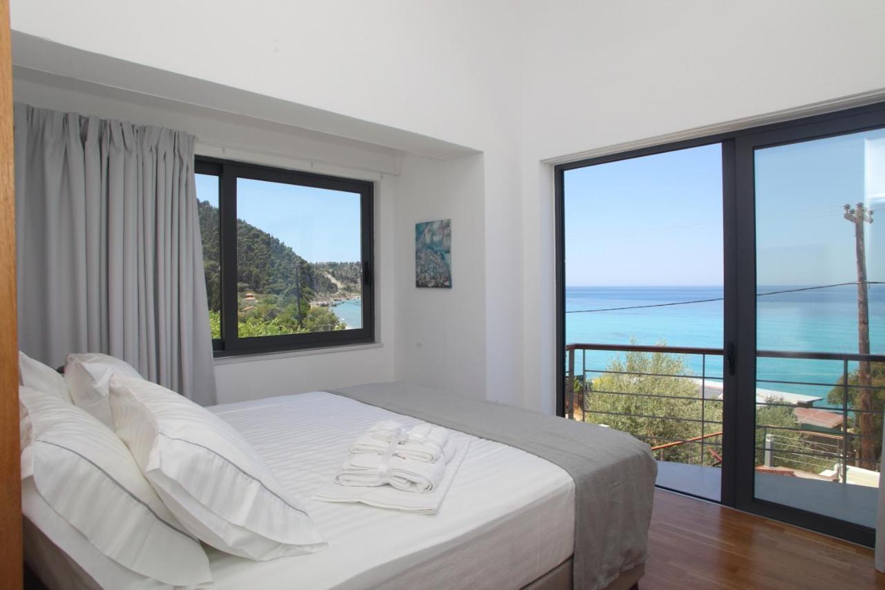 Capro - Milos Bay Villas Áyios Nikítas Dış mekan fotoğraf