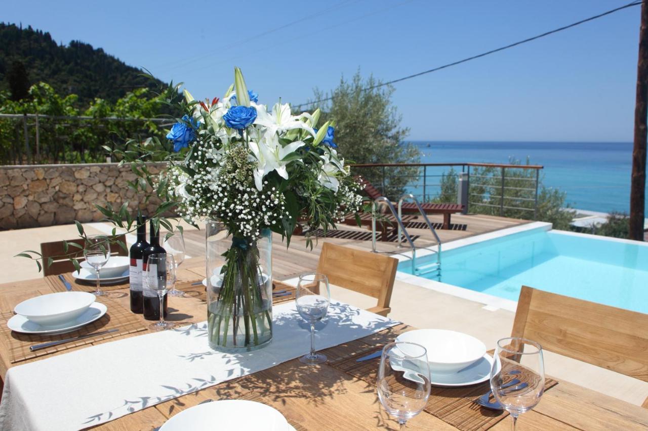 Capro - Milos Bay Villas Áyios Nikítas Dış mekan fotoğraf