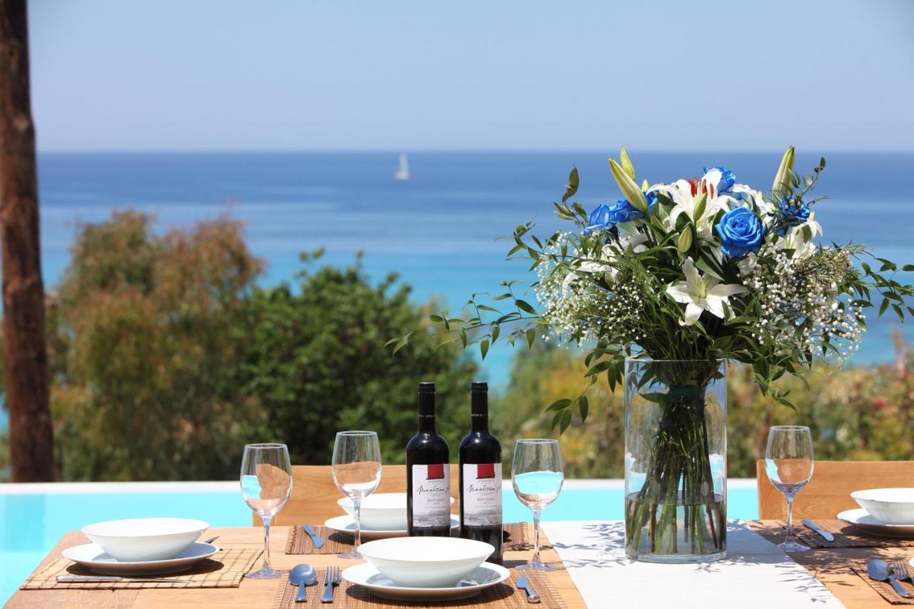 Capro - Milos Bay Villas Áyios Nikítas Dış mekan fotoğraf