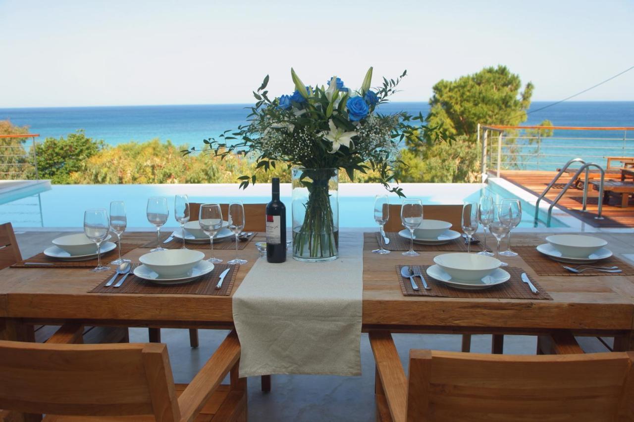 Capro - Milos Bay Villas Áyios Nikítas Dış mekan fotoğraf