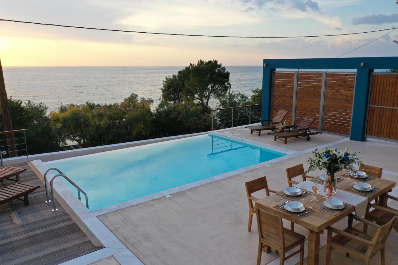 Capro - Milos Bay Villas Áyios Nikítas Dış mekan fotoğraf