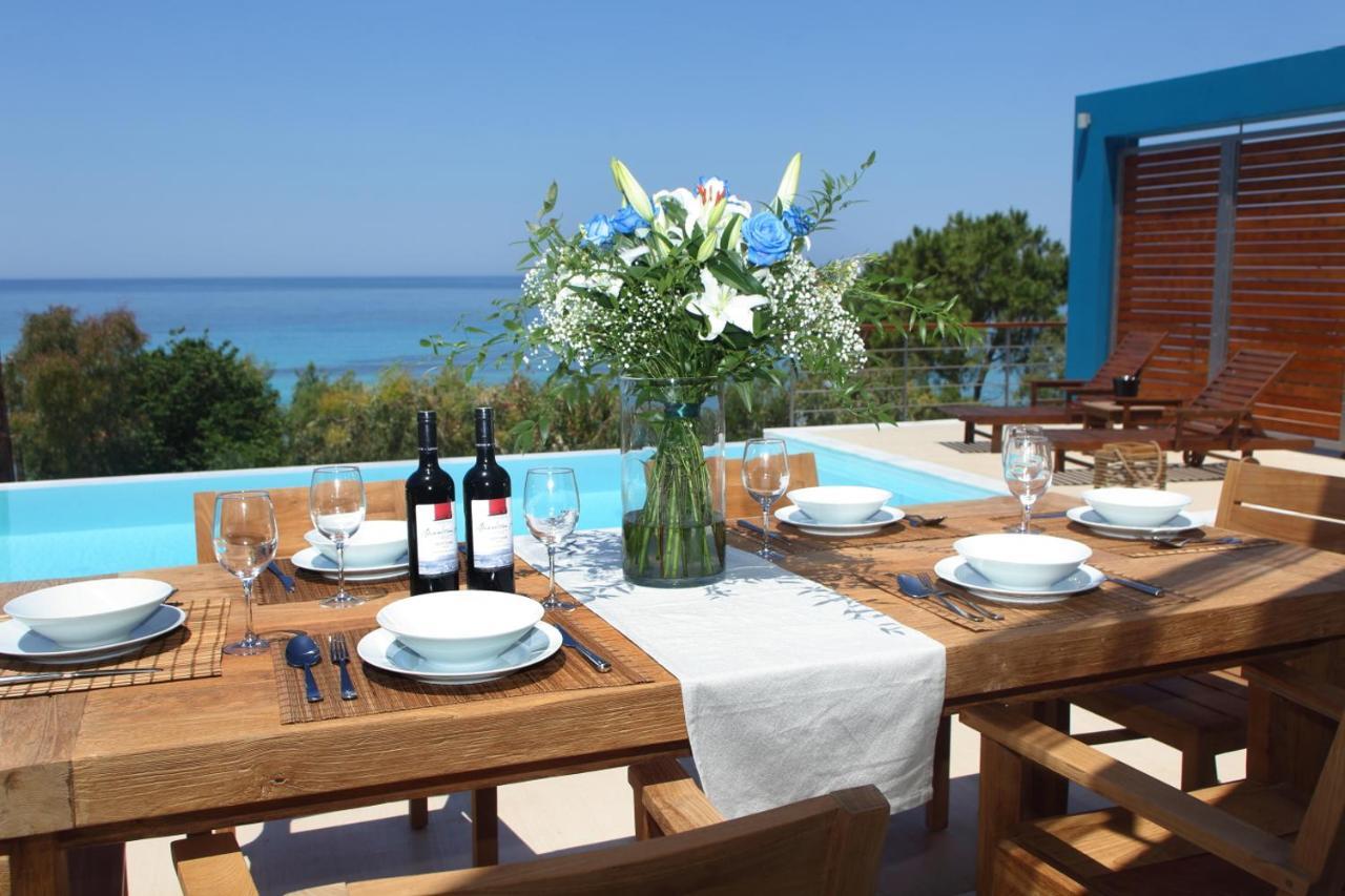 Capro - Milos Bay Villas Áyios Nikítas Dış mekan fotoğraf