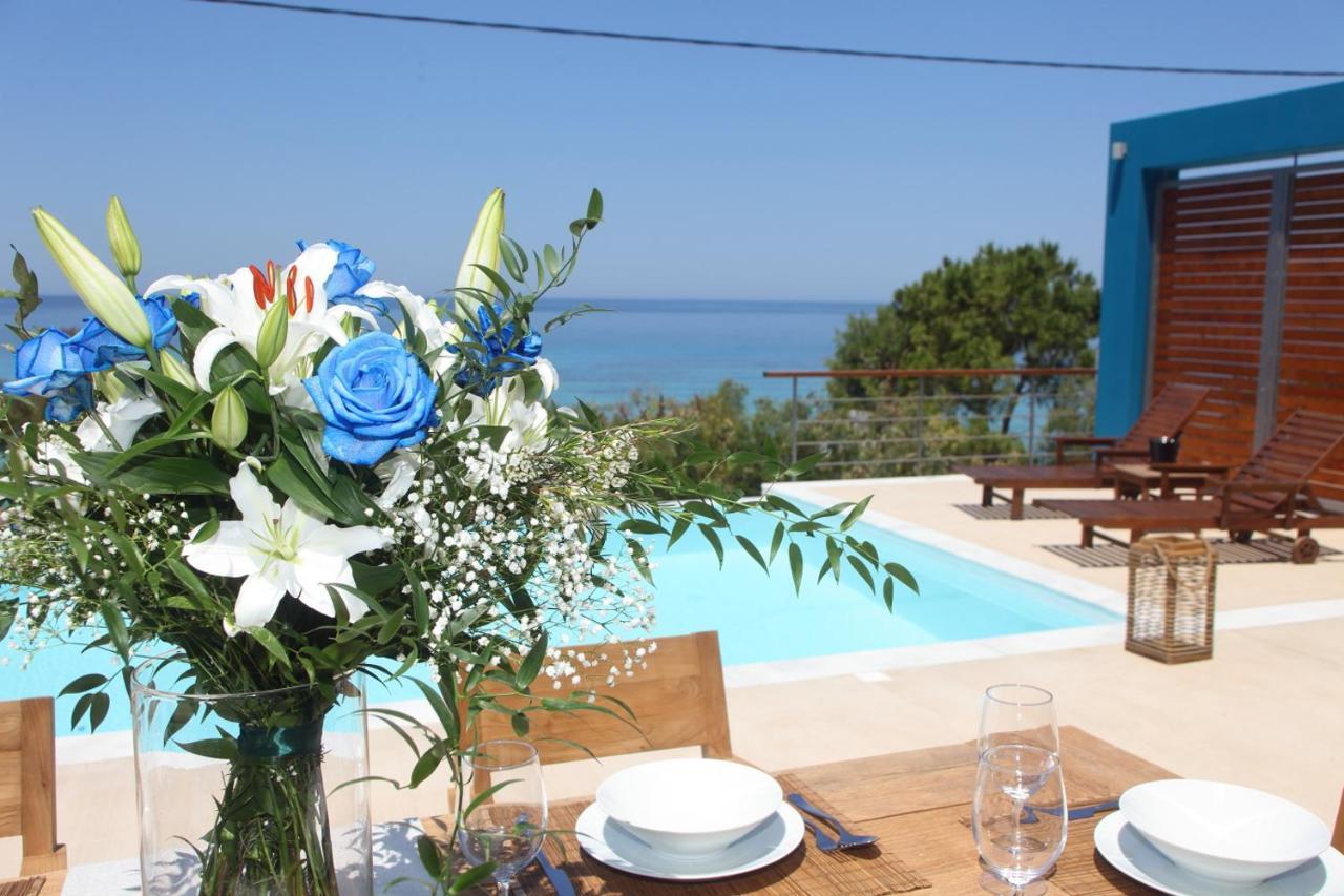 Capro - Milos Bay Villas Áyios Nikítas Dış mekan fotoğraf